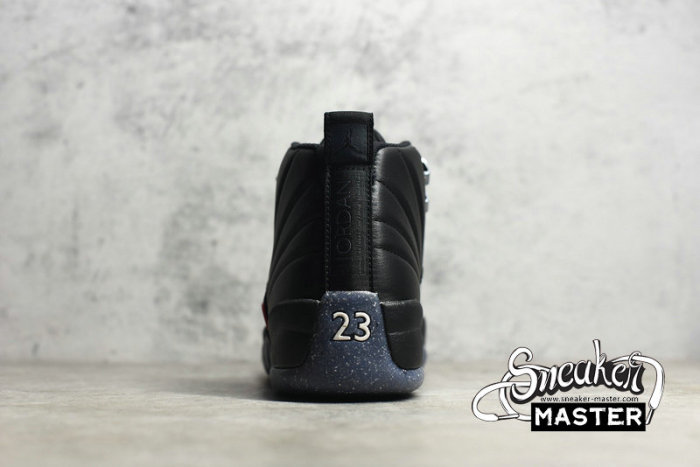 NIKE AIR JORDAN 12 UTILITY GRIND BLACK/BLACK/BRIGHT CRIMSON/WHITE DC1062-006