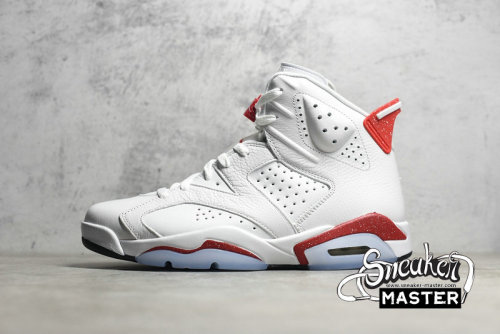 NIKE AIR JORDAN 6 RED OREO WHITE/UNIVERSITY RED/BLACK CT8529-162