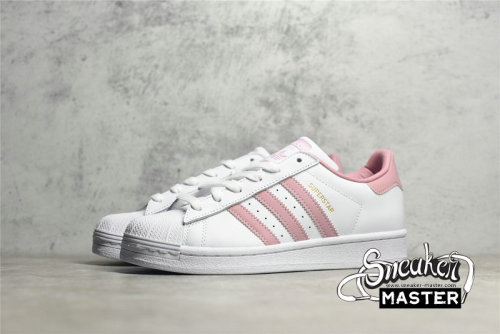 ADIDAS SUPERSTAR SHOES CLOUD WHITE/MAGIC MAUVE/CLOUD WHITE GY5987