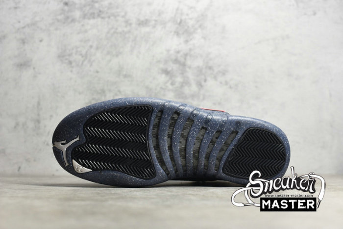 NIKE AIR JORDAN 12 UTILITY GRIND BLACK/BLACK/BRIGHT CRIMSON/WHITE DC1062-006