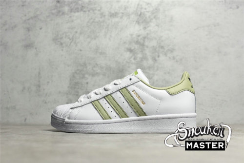 ADIDAS SUPERSTAR SHOES CLOUD WHITE/MAGIC LIME/CLOUD WHITE GY5986