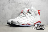 NIKE AIR JORDAN 6 RED OREO WHITE/UNIVERSITY RED/BLACK CT8529-162