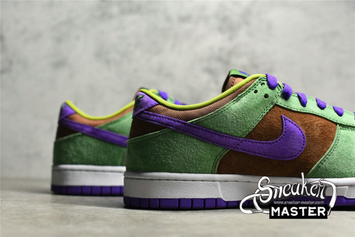 NIKE SB DUNK LOW SP RETRO UGLY DUCKLING PACK VENEER 2020 VENEER/AUTUMN GREEN/DEEP PURPLE DA1469-200