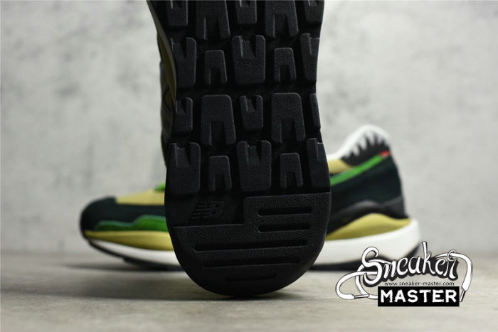 NEW BALANCE 57/40 RUNNING SHOES X BAPE GREEN/BLACK/BEIGE M5740BAE