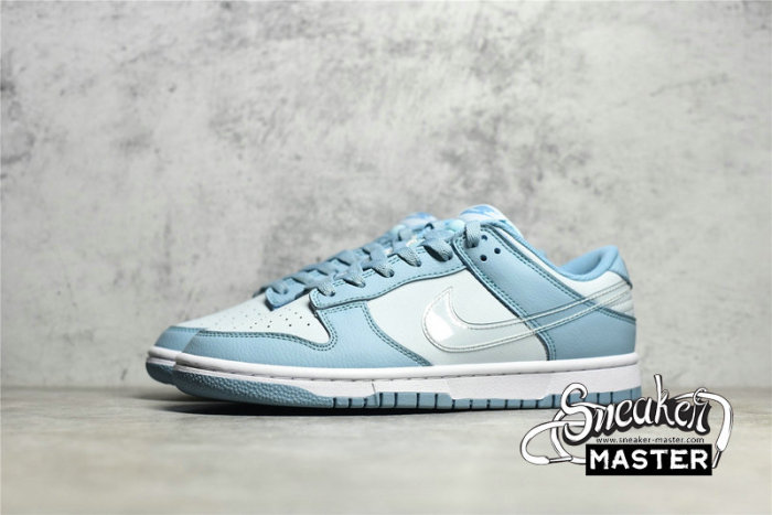 NIKE SB DUNK LOW GS AURA CLEAR AURA/CLEAR/WORN BLUE/WHITE DH9765-401