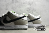 NIKE DUNK LOW SB CHLOROPHYLL MEDIUM GREY/WHITE/CHLOROPHYLL/BLACK BQ6817-011