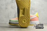 NIKE AIR FORCE 1 LOW EASTER PINK/GREEN-YELLOW DR8590-600