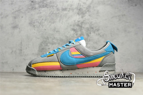 NIKE UNION LA X CORTEZ SP LIGHT SMOKE GREY/CORAL CHALK/VARSITY MAIZE/BLUE FURY DR1413-002