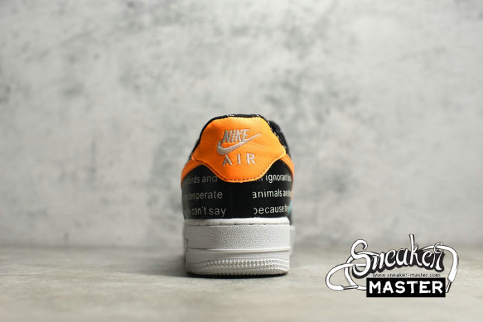 NIKE AIR FORCE 1 LOW 07 WHITE/BLUE/BLACK-YELLOW CI0057-100