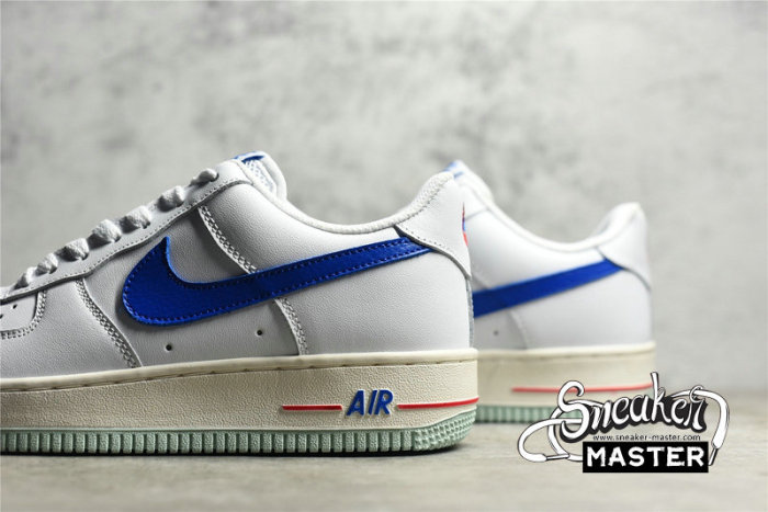 NIKE AIR FORCE 1 LOW USA HOOPS WHITE/BLUE/RED DX2660-100