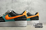 NIKE AIR FORCE 1 LOW 07 WHITE/BLUE/BLACK-YELLOW CI0057-100