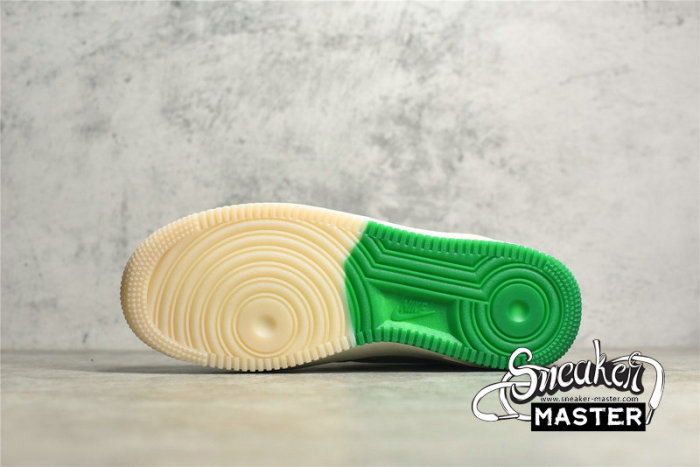 NIKE AIR FORCE 1 LOW 07 SU19 BEIGE/BEIGE/GREEN BO6638-160