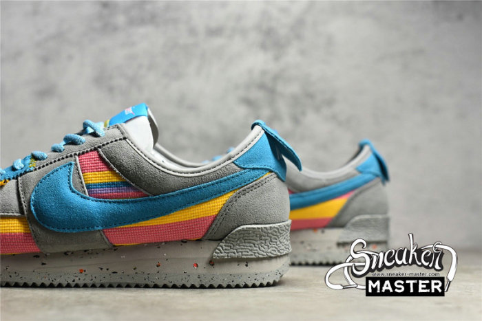 NIKE UNION LA X CORTEZ SP LIGHT SMOKE GREY/CORAL CHALK/VARSITY MAIZE/BLUE FURY DR1413-002