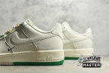 NIKE AIR FORCE 1 LOW 07 SU19 BEIGE/BEIGE/GREEN BO6638-160