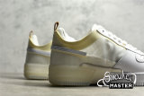 NIKE AIR FORCE 1 REACT WHITE/COCONUT MILK/LIGHT IRON ORE/WHITE DH7615-100