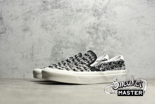 VANS SLIP-ON REISSUE X FEAR OF GOD BLACK/BLACK/WHITE VN0A3MQ6PZK