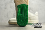NIKE AIR FORCE 1 LOW 07 SU19 BEIGE/BEIGE/GREEN BO6638-160