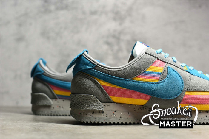 NIKE UNION LA X CORTEZ SP LIGHT SMOKE GREY/CORAL CHALK/VARSITY MAIZE/BLUE FURY DR1413-002