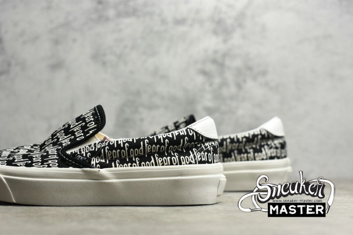 VANS SLIP-ON REISSUE X FEAR OF GOD BLACK/BLACK/WHITE VN0A3MQ6PZK