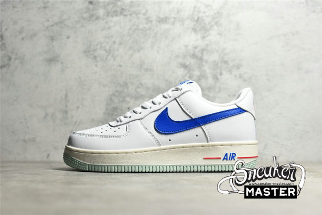 NIKE AIR FORCE 1 LOW USA HOOPS WHITE/BLUE/RED DX2660-100