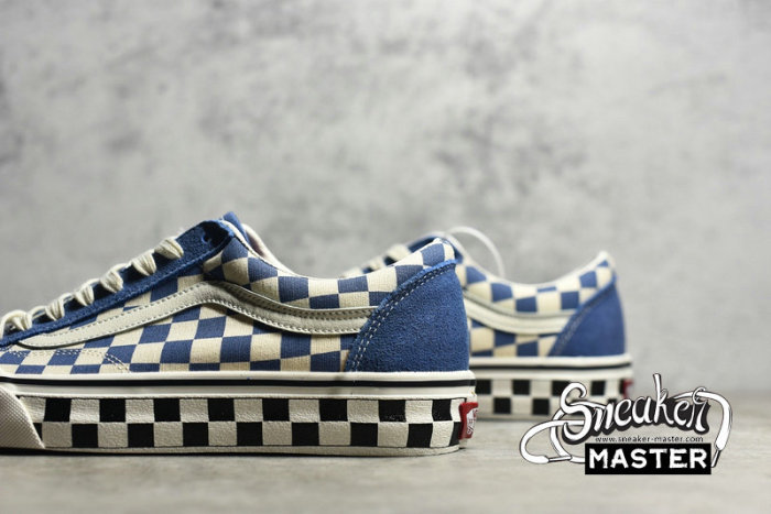 VANS CHECKERBOARD STYLE 36 SNEAKERS MOONLIGHT BLUE/BLACK/WHITE VN0A3ZCJBC0