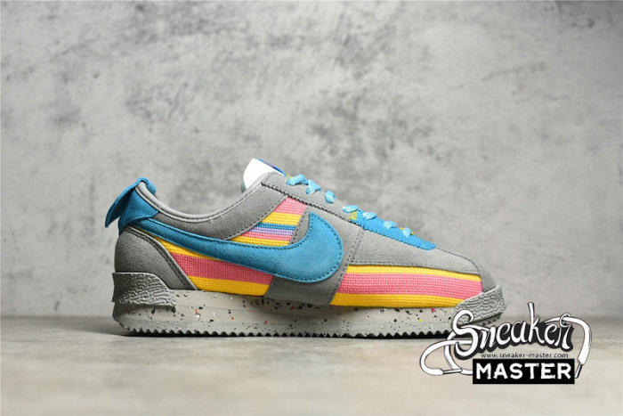 NIKE UNION LA X CORTEZ SP LIGHT SMOKE GREY/CORAL CHALK/VARSITY MAIZE/BLUE FURY DR1413-002