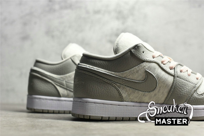 NIKE AIR JORDAN 1 LOW SE LIGHT IRON ORE/WHITE/ATMOSPHERE DQ6076-001