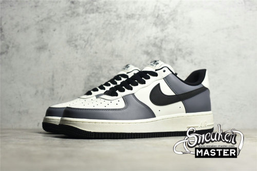 NIKE AIR FORCE 1 LOW 07 OFF-WHITE/CARBON GRAY/BLACK DD3063-608