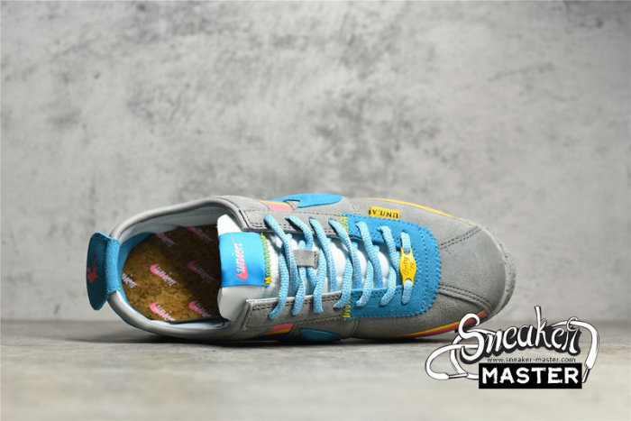 NIKE UNION LA X CORTEZ SP LIGHT SMOKE GREY/CORAL CHALK/VARSITY MAIZE/BLUE FURY DR1413-002
