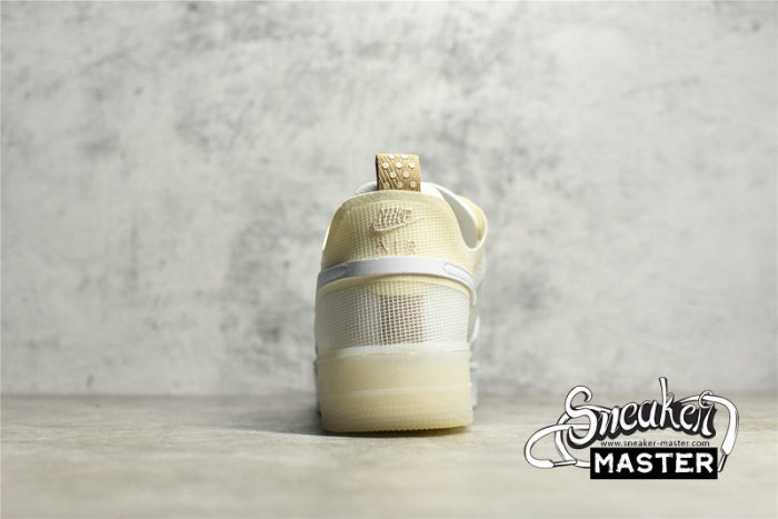 NIKE AIR FORCE 1 REACT WHITE/COCONUT MILK/LIGHT IRON ORE/WHITE DH7615-100