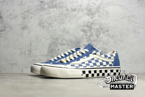 VANS CHECKERBOARD STYLE 36 SNEAKERS MOONLIGHT BLUE/BLACK/WHITE VN0A3ZCJBC0