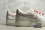 NIKE AIR FORCE 1 LOW 07 OFF-WHITE/OFF-WHITE/RED CL6326-108