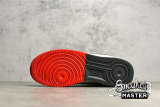 NIKE AIR FORCE 1 LOW BEIGE/DARK GREY-RED NA2022-005