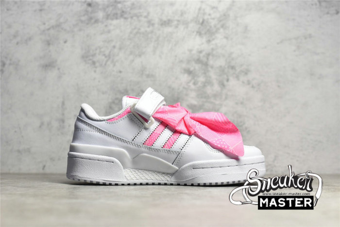 ADIDAS FORUM 84 LOW SHOES CLOUD WHITE/CLOUD WHITE/LIGHT PINK Q47375