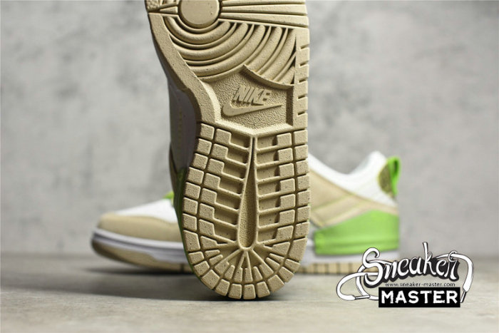 NIKE SB DUNK LOW DISRUPT 2 GREEN SNAKE PHANTOM/OLIVE AURA/VIVID GREEN/LIGHT STONE DV3206-001
