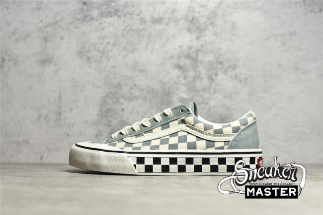 VANS CHECKERBOARD STYLE 36 MATCHA COLOR/BLACK/WHITE VN0A3ZCJB8O