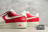 NIKE AIR FORCE 1 07 LOW WHITE/RED/WHITE NKAF1-001