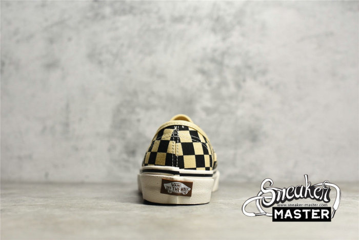 VANS CLASSIC SLIP-ON ECO THEORY CHECKERBOARD BEIGE/BLACK/BEIGE VN0A5JMH705