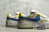 NIKE AIR FORCE 1 FONTANKA FLOWERS SAIL/VIVID SULPHUR/GAME ROYAL/UNIVERSITY BLUE DV3211-100