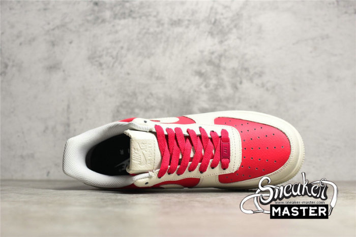 NIKE AIR FORCE 1 07 LOW WHITE/RED/WHITE NKAF1-001