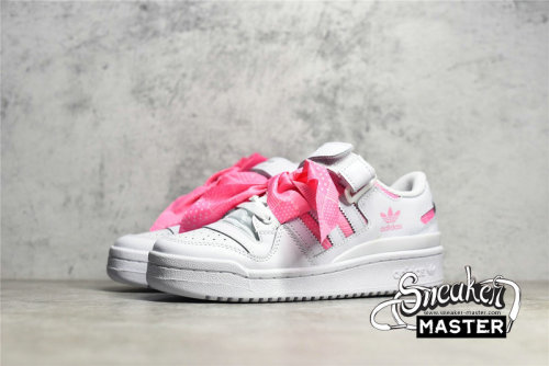 ADIDAS FORUM 84 LOW SHOES CLOUD WHITE/CLOUD WHITE/LIGHT PINK Q47375