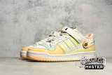 ADIDAS FORUM 84 LOW SHOES CHALK WHITE/YELLOW TINT/GLOW ORANGE GW4427