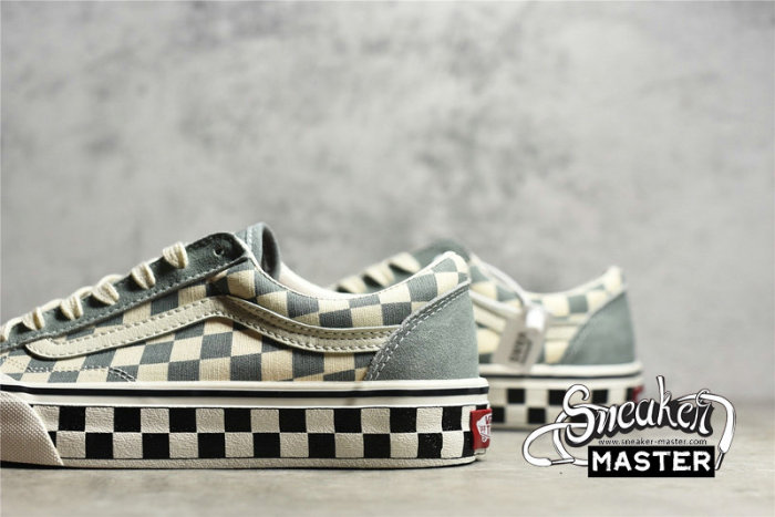 VANS CHECKERBOARD STYLE 36 MATCHA COLOR/BLACK/WHITE VN0A3ZCJB8O