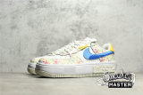 NIKE AIR FORCE 1 FONTANKA FLOWERS SAIL/VIVID SULPHUR/GAME ROYAL/UNIVERSITY BLUE DV3211-100