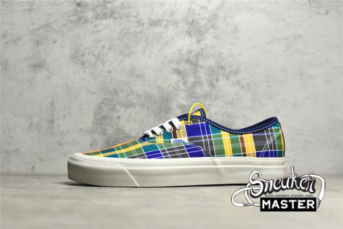 VANS ANAHEIM FACTORY OG PLAID AUTHENTIC 44 DX MULTI-COLOR/BEIGE VN0A5KX4RGR