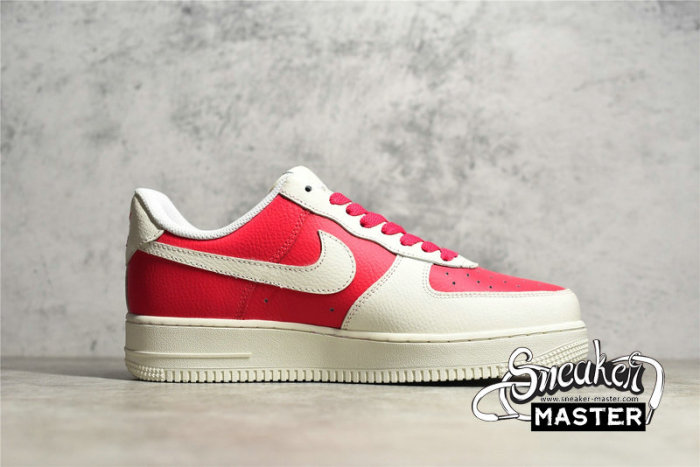 NIKE AIR FORCE 1 07 LOW WHITE/RED/WHITE NKAF1-001