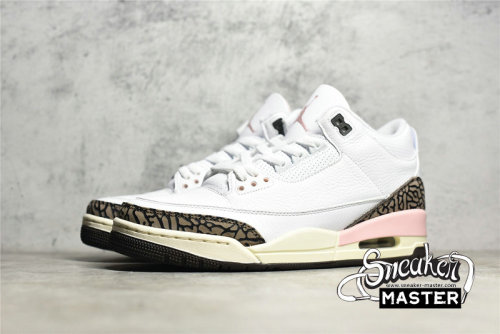 NIKE AIR JORDAN 3 RETRO NEAPOLITAN WHITE/DARK MOCHA/ATMOSPHERE/SAIL CK9246-102