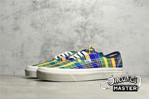 VANS ANAHEIM FACTORY OG PLAID AUTHENTIC 44 DX MULTI-COLOR/BEIGE VN0A5KX4RGR