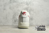 NIKE AIR FORCE 1 LOW 07 OFF-WHITE/OFF-WHITE/RED CL6326-108