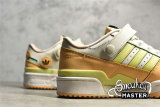 ADIDAS FORUM 84 LOW SHOES CHALK WHITE/YELLOW TINT/GLOW ORANGE GW4427